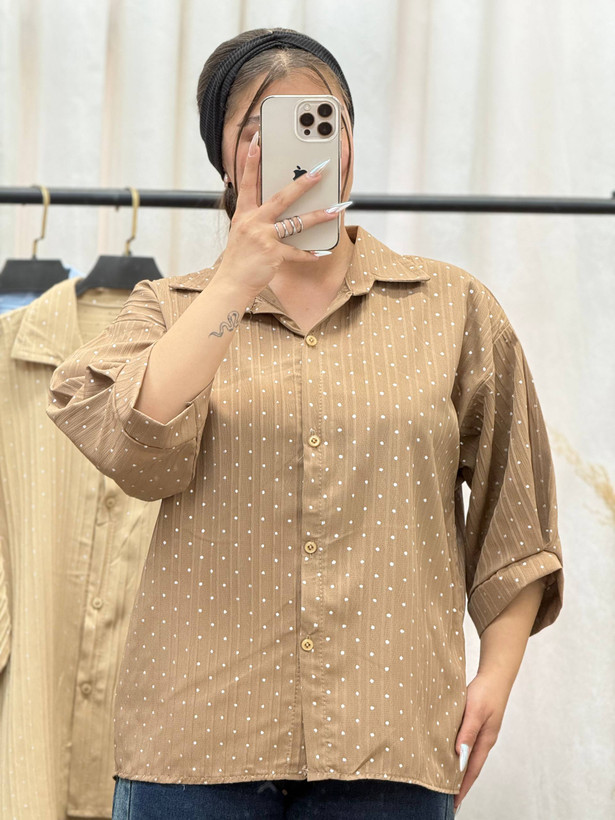 شومیز باکسی آیوا پشت پیله
